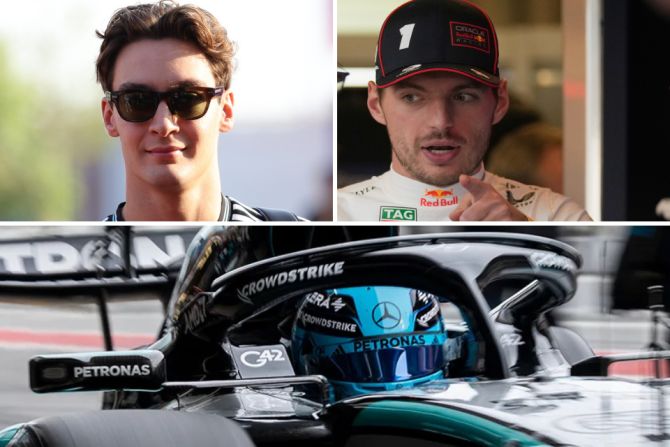 Russell Verstappen Formel 1