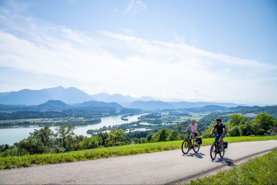 Die Kärnten Seen-Schleife befindet sich auf der sonnigen Südseite der Alpen.