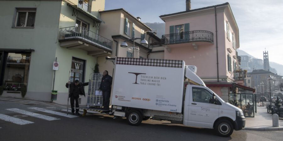 Der Verein «Tischlein deck dich» rettet Lebensmittel vor der Vernichtung und verteilt sie an armutsbetroffene Menschen in der Schweiz und im Fürstentum Liechtenstein. (Archivbild)