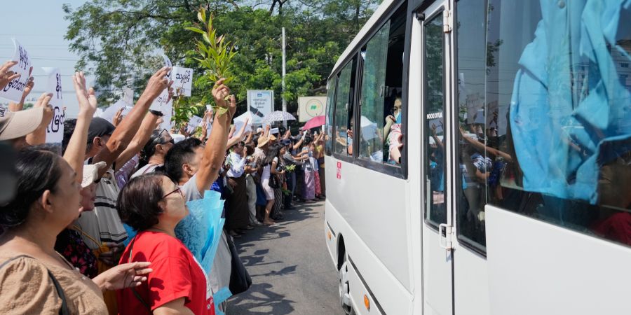 Häftlinge Myanmar