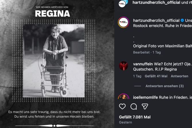 Regina hartz und herzlich