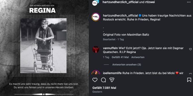 Regina hartz und herzlich