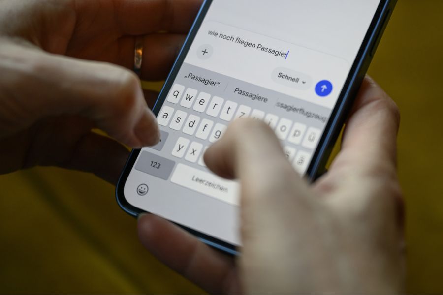 Oft genutzt wird KI bei der Suche im Internet und bei der täglichen Arbeit.