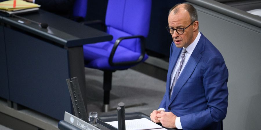 Friedrich Merz Regierungserklärung
