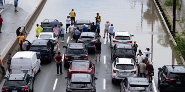 Toronto Regen Überschwemmung Unwetter