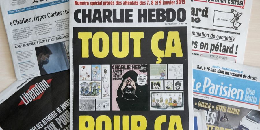 Charlie Hebdo französische Zeitungen