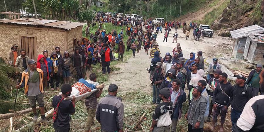 Papua New Guinea Landslide