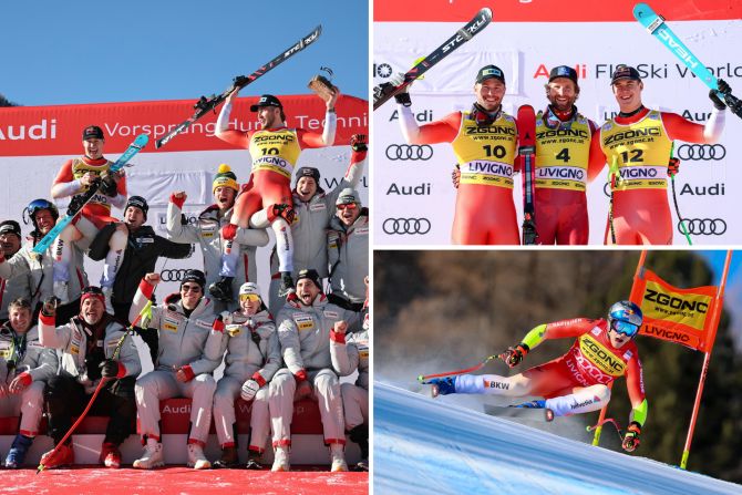 Super-G Livigno Schweiz Österreich