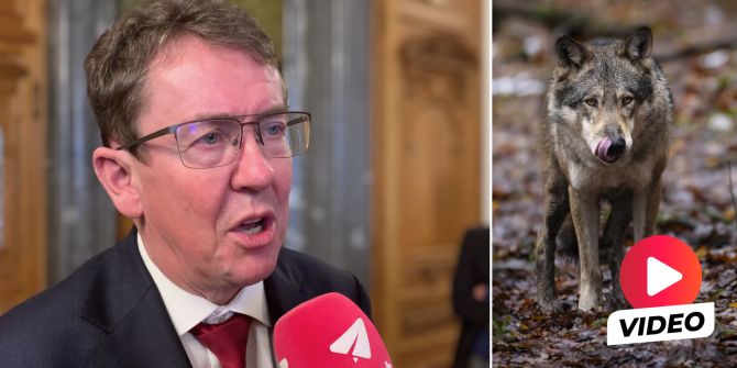 Albert Rösti Wolf Jagdbanngebiete