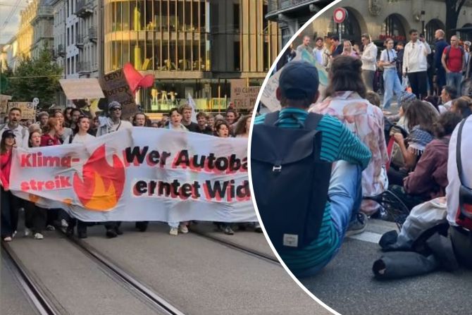 Klimastreik-Demo in Zürich