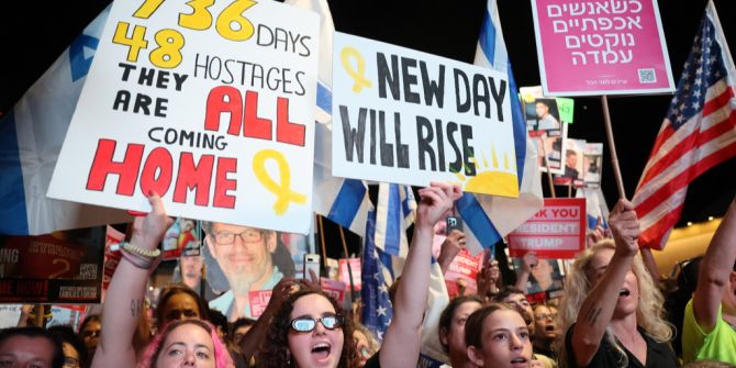 Israel Geiseln Freilassung Demonstranten