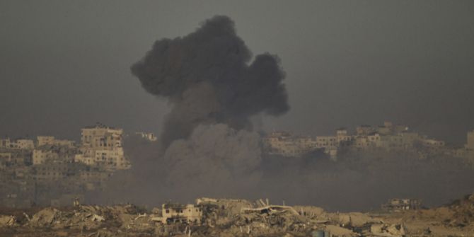 Rauchwolke Gaza