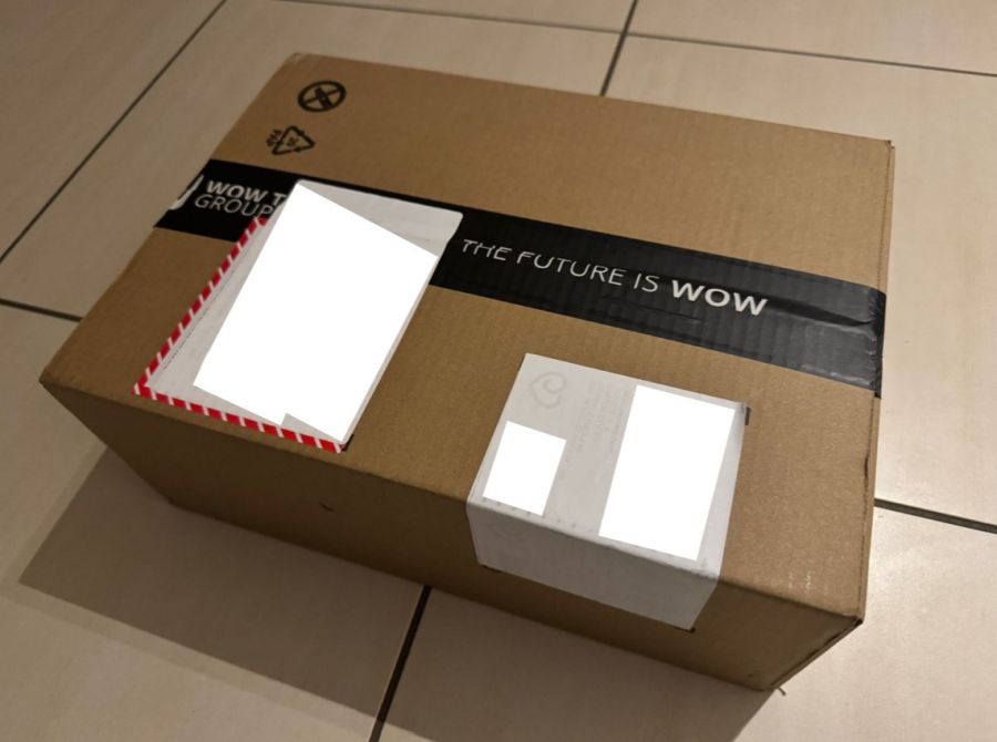 So diskret trifft die Bestellung aus dem Erotik-Shop beim Paar aus dem Berner Oberland ein. (Hinweis: Die Adressdaten wurden vom BärnerBär weiss überfärbt)