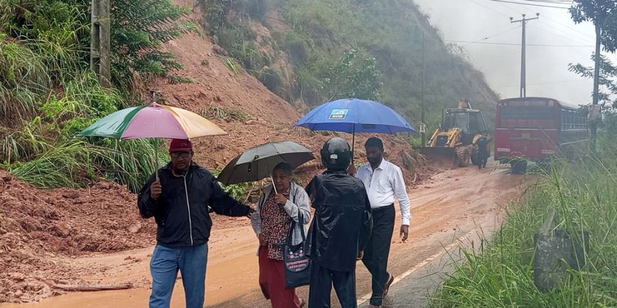 Sri Lanka Erdrutsche