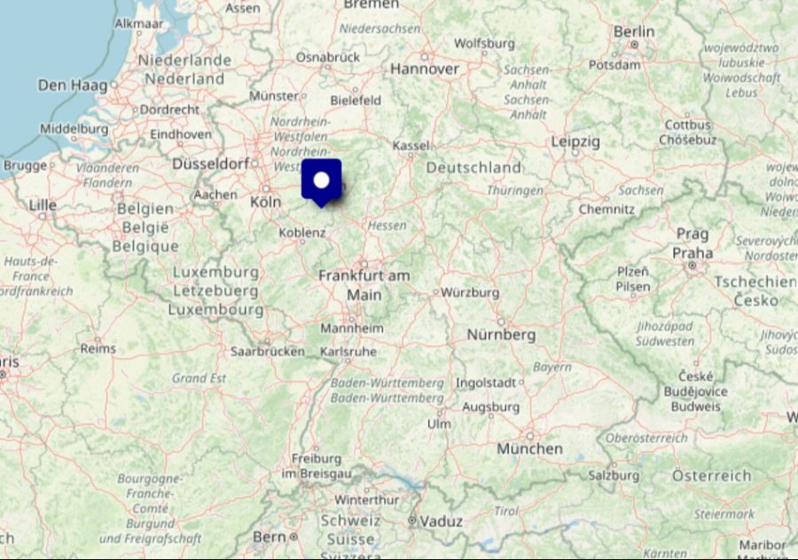 Weitefeld Karte Westerwald