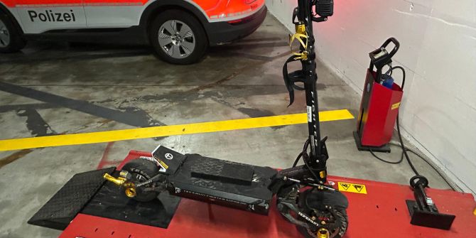 Zürich E-Trottinett