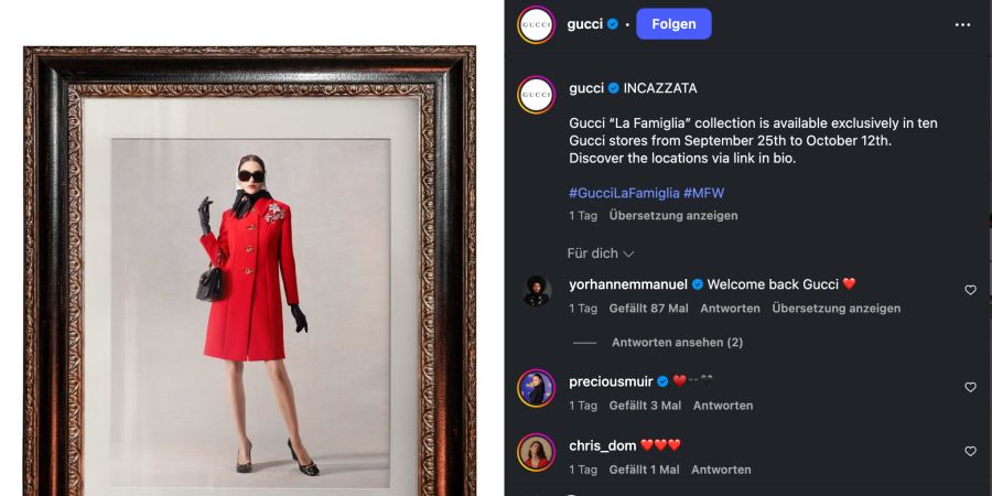 gucci kollektion