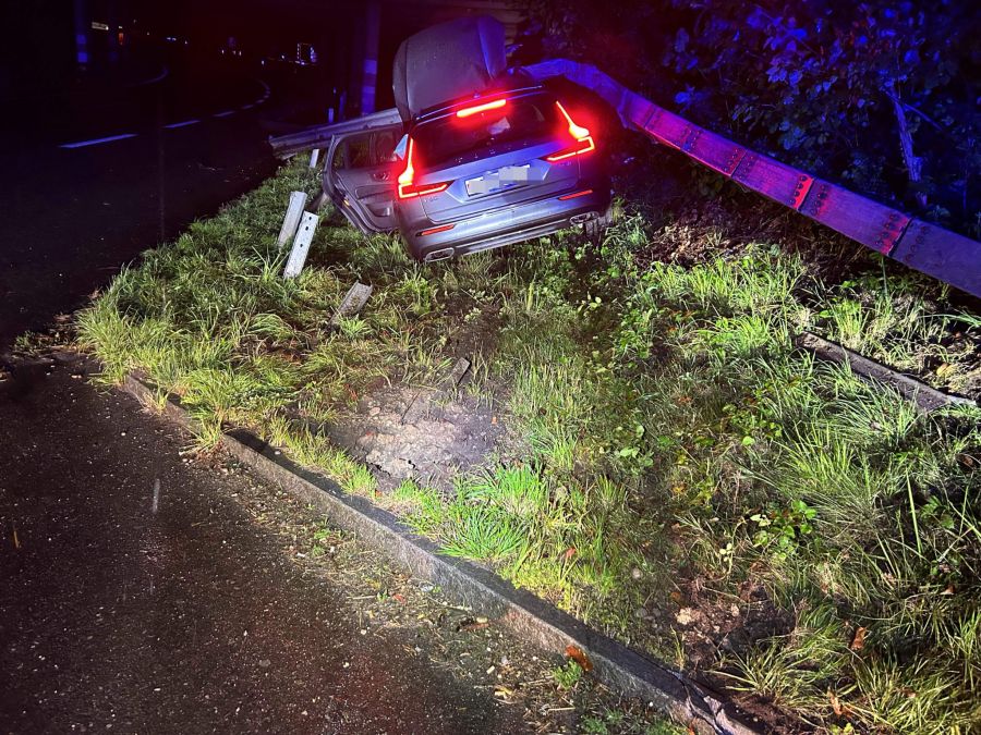 Beim Unfall entstand Sachschaden.