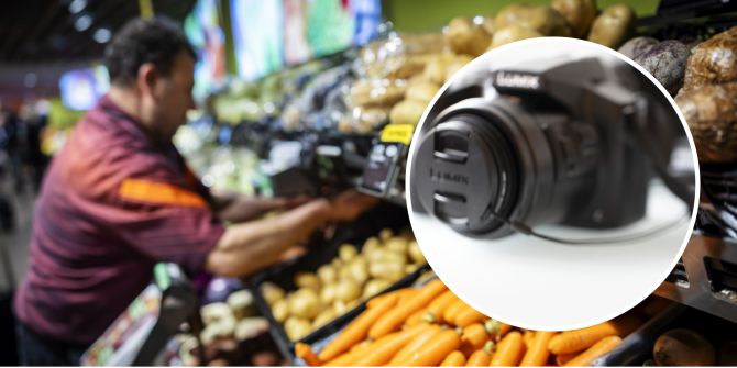 Migros-Mitarbeiter Kamera