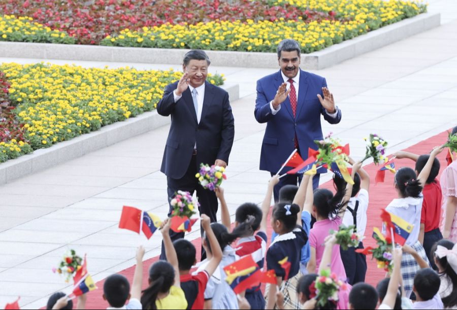 Präsident Maduro schrieb Briefe an China, Russland und den Iran.