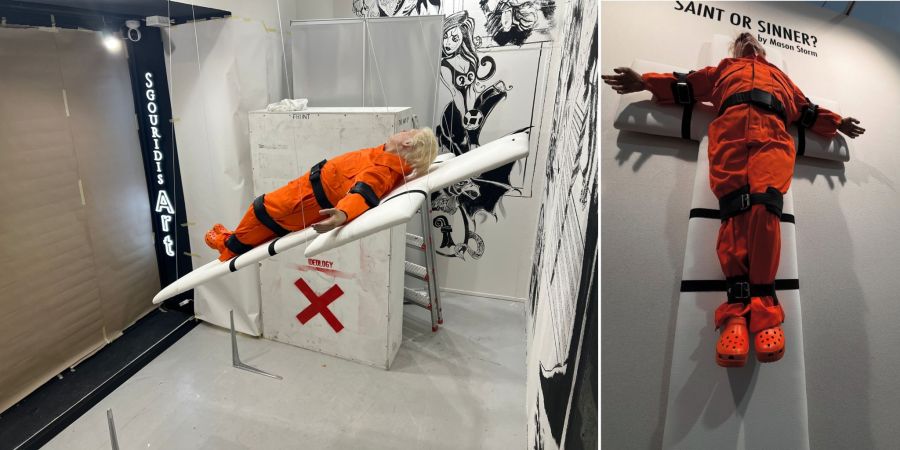 Donald Trump Skulptur