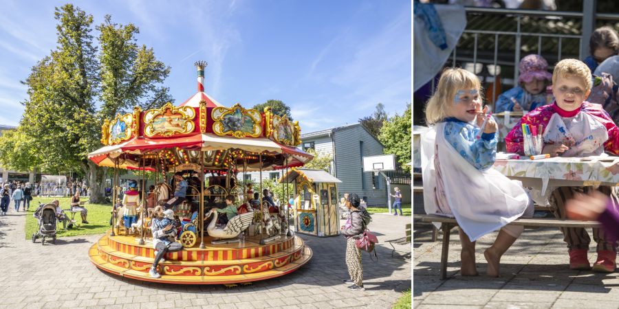 Karussell Kinder Steinhölzli