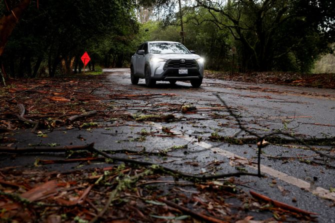 US Kalifornien Wintersturm Notstand