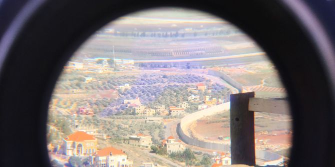 Libanon Israel Hisbollah Zielfernrohr