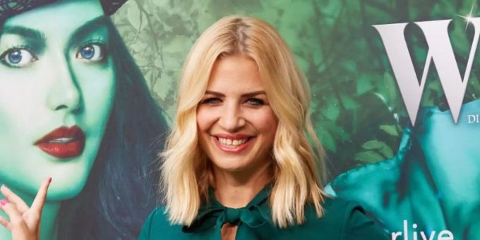 Susan Sideropoulos, Schauspielerin, kommt zur Premiere des Musicals «Wicked“ im Stage Theater Neue Flora. Foto: Georg Wendt/dpa gzsz susan sideropoulos