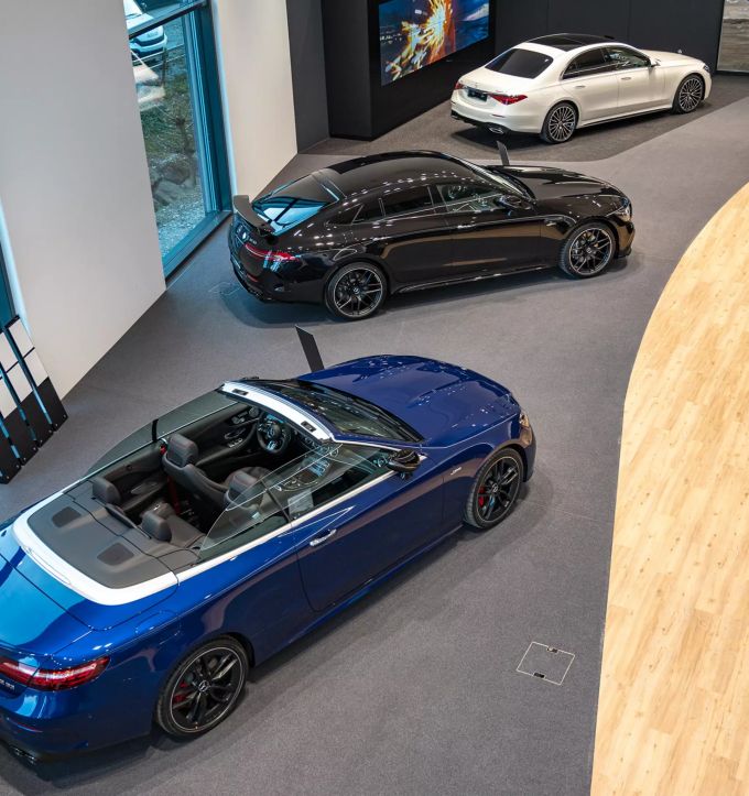 Die Robert Huber AG ist autorisierter Vertriebs- und Servicepartner für Mercedes-Benz Personenwagen, Transporter und Mercedes-AMG. Robert Huber AG Muri