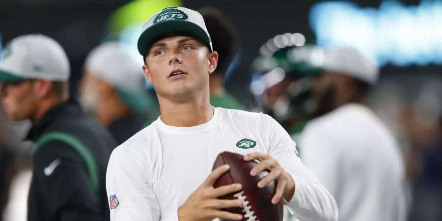 Zach Wilson wurde von den New York Jets im diesjährigen NFL-Draft an zweiter Stelle ausgewählt.