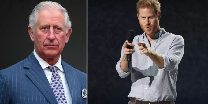 Prinz Charles und sein Sohn Prinz Harry sind zerstritten. prinz harry