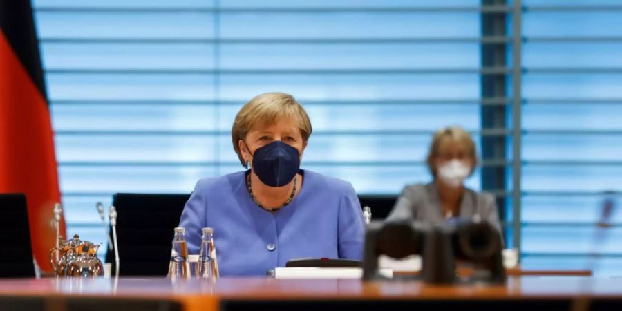 Merkel am Mittwoch im Kabinett