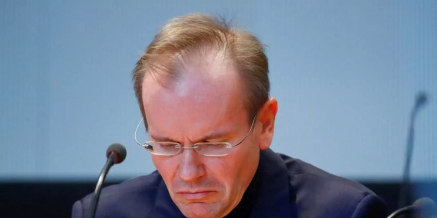 Braun im November 2020 vor dem Untersuchungsausschuss