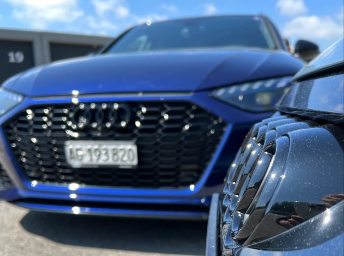 Wer macht das Rennen? der Audi RS4 oder der Audi RS E-Tron GT e-tron rs4