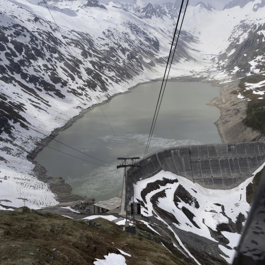 Oberaarsee Grimsel Wasserkraft Pumpspeicherwerk