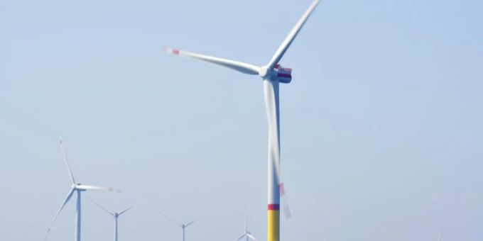 Windpark auf See Windpark auf See