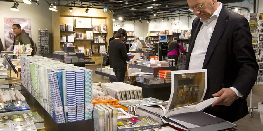 Auf Expansionskurs mit Büchern. Im Bild die Orell Füssli Filiale Kramhof in Zürich. (Archivbild)