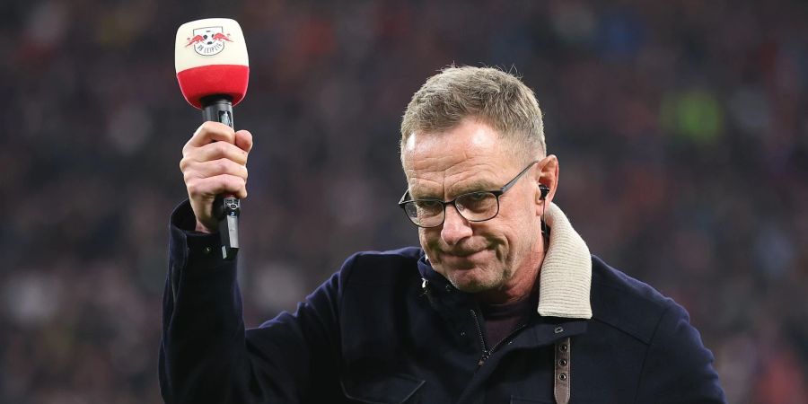 Wurde in Leipzig offiziell verabschiedet: Ralf Rangnick.