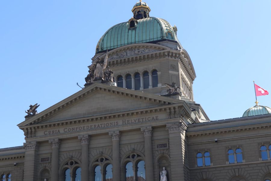 Das Bundeshaus in Bern.