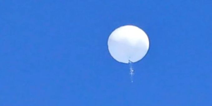 Ein mutmasslicher chinesischer Spionageballon löste einen diplomatischen Wirbel zwischen den USA und China aus. Foto: Travis Huffstetler/Travis Huffstetler Photography via AP/dpa - ACHTUNG: Nur zur redaktionellen Verwendung und nur mit vollständiger Nennung des vorstehenden Credits bis zum 20. Februar 2023. usa