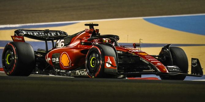 Charles Leclerc Ferrari Bahrain