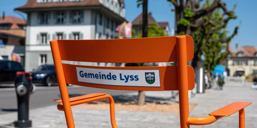 Die Militär Kaserne in Lyss.