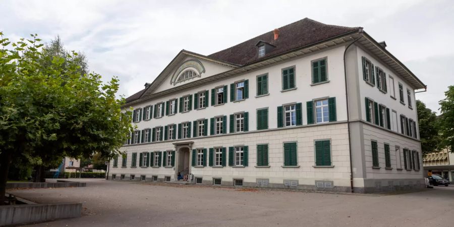 Das Pestalozzi Schulhaus in Weinfelden.