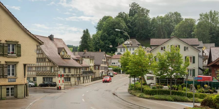 Die Gupfengasse in Flawil.