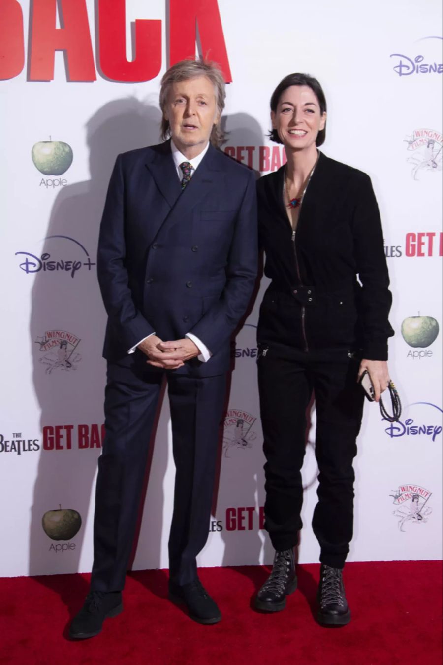 Sir Paul McCartney und Mary McCartney bei der Premiere.