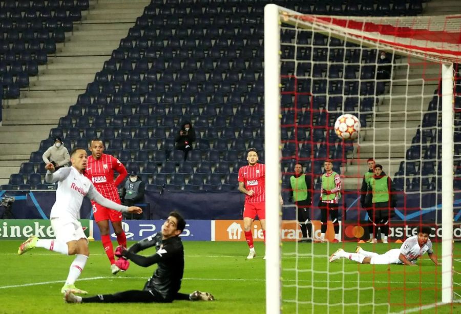 Der 21-Jährige markiert in der Champions League gegen Sevilla das goldene 1:0.