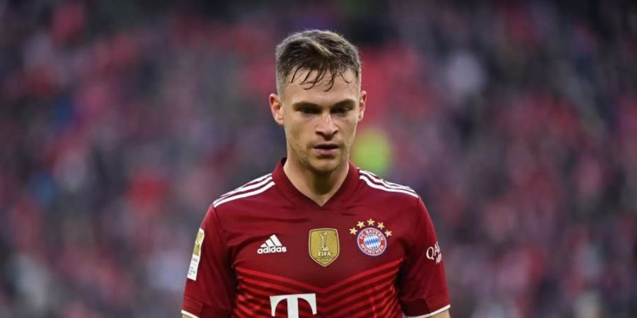 Liess sich bis dato noch nicht gegen Corona impfen: Bayern-Star Joshua Kimmich, der sich in Selbstisolation befinden soll. Foto: Sven Hoppe/dpa