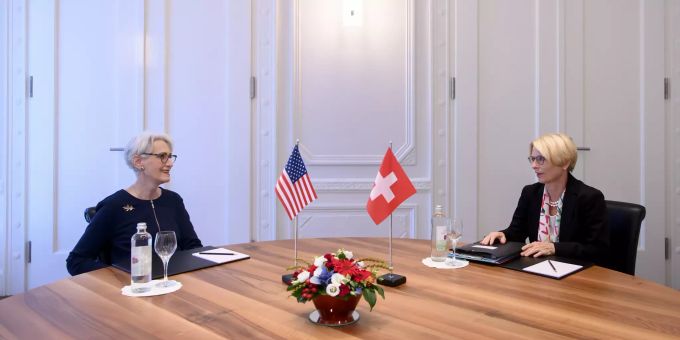 Gespräche zwischen der USA und der Schweiz haben stattgefunden. Livia Leu