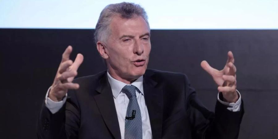 Argentiniens ehemaligem Präsidenten Mauricio Macri wird Spionage vorgeworfen. Foto: Eduardo Parra/EUROPA PRESS/dpa